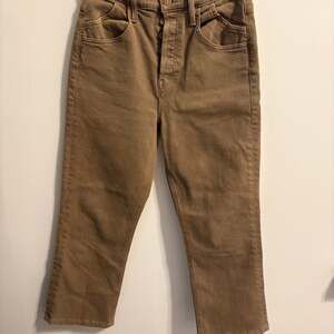 Mother Denim Stash Tripper Ankle Jeans - Beaver Fur Size 26